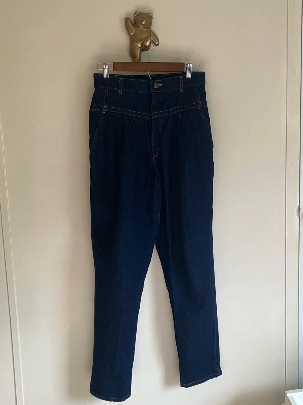 Lee High-Waist Dark Blue Jeans